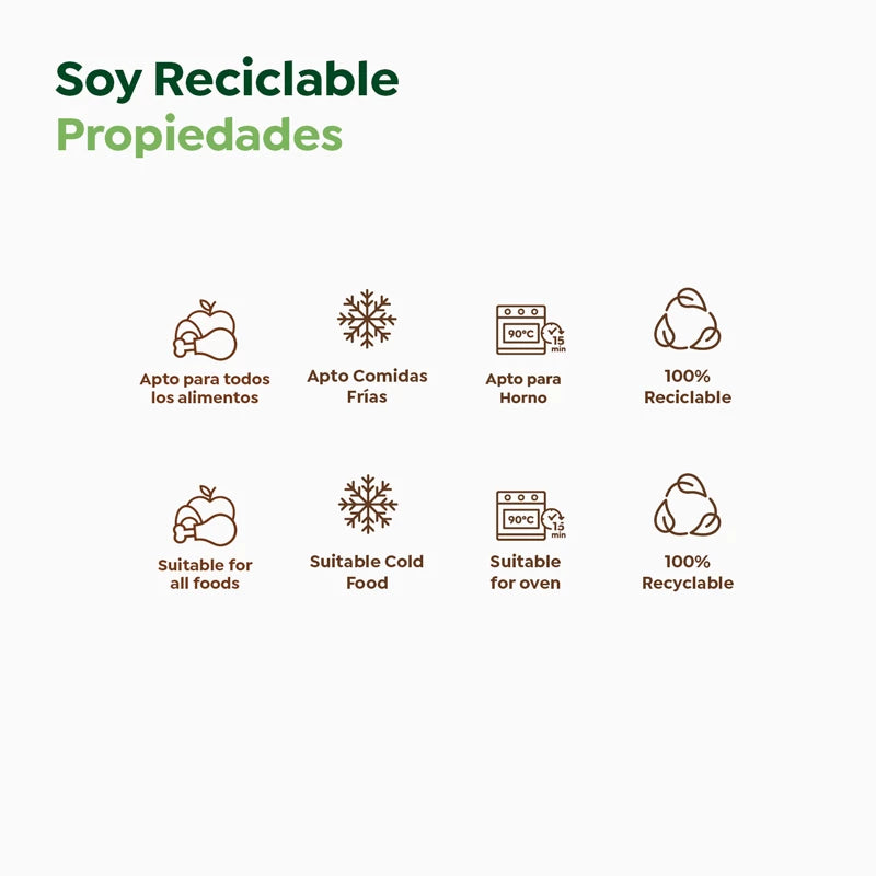 Bandeja Cuadrada Aluminio 16.4 x 16.4 x 3.8 cm con Tapa (288 uds)