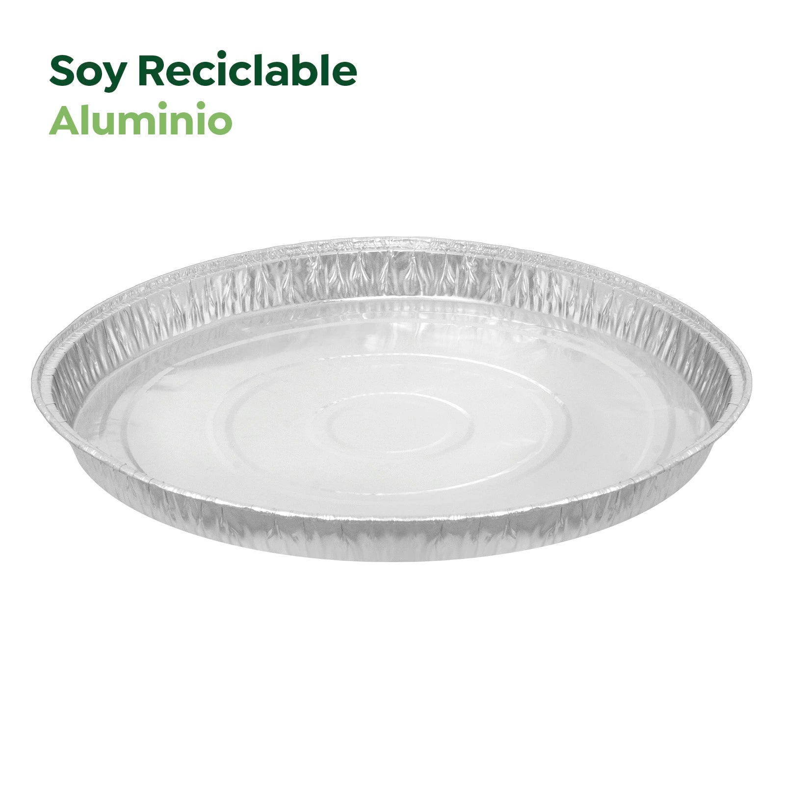Bandeja Redonda Aluminio Ø 28 x 2.3 cm Pizza (2 uds)