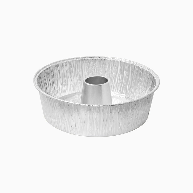 Bandeja Redonda Aluminio Ø 19.5 x 6 cm Tartera Repostería (2 uds)