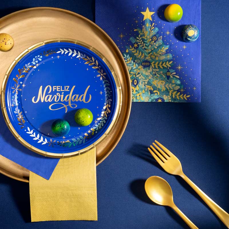 Tenedor Plástico PS Reutilizable Premium 18.5 cm Oro (576 uds)