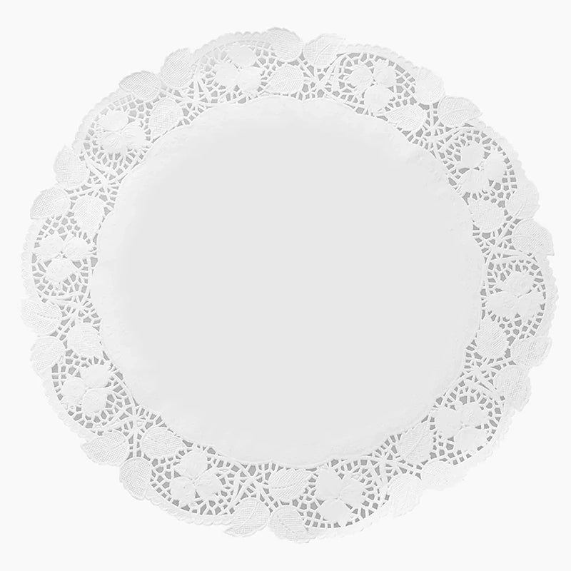 Blonda Redonda Papel Ø 38 cm Blanco (300 uds)