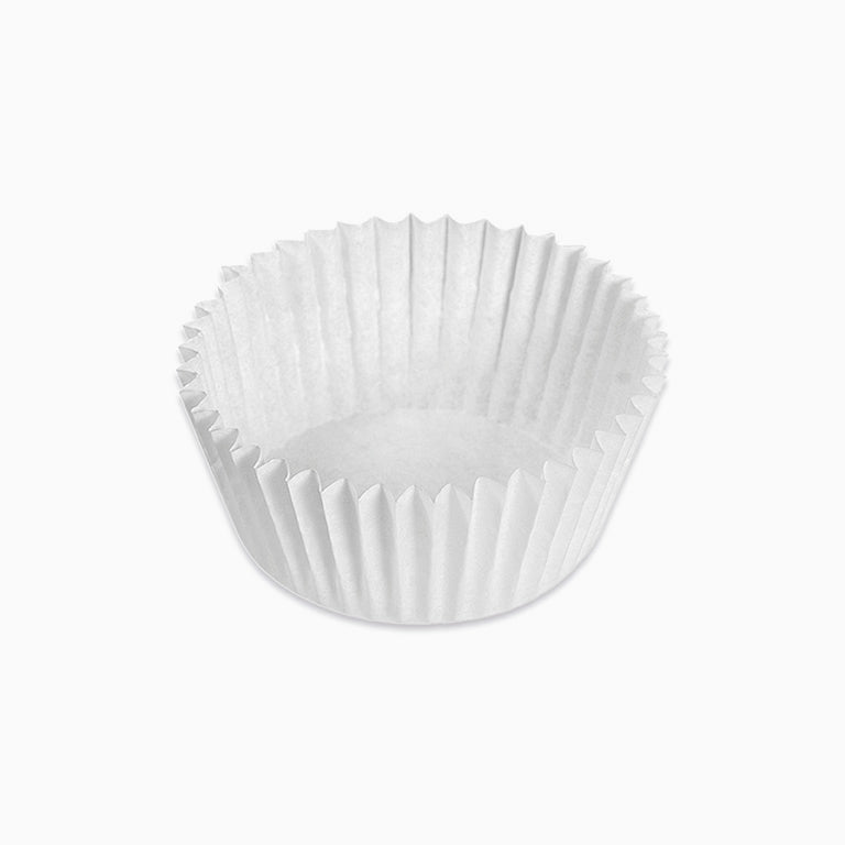 Molde Magdalena Redondo Papel Ø 5.2 x 3 cm Blanco (5184 uds)