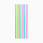 Pajita Plástico PP Reutilizable 20 cm Multicolor (20 uds)