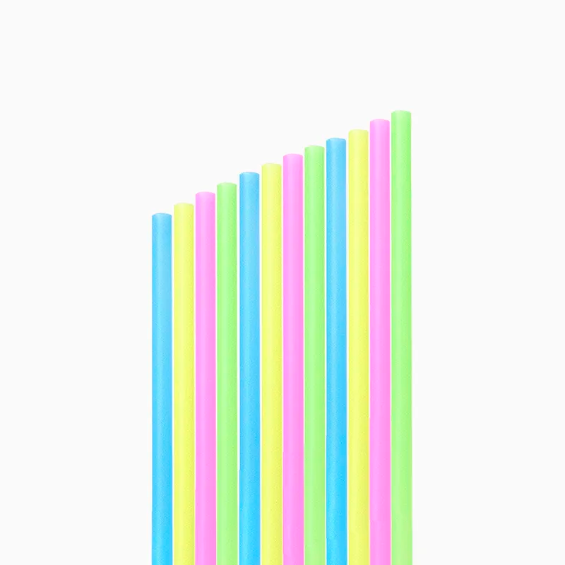 Pajita Plástico PP Reutilizable 20 cm Multicolor (640 uds)