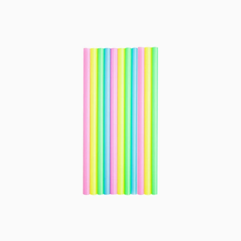 Pajita Cocktail PLA Biodegradable 18 cm Multicolor (50 uds)