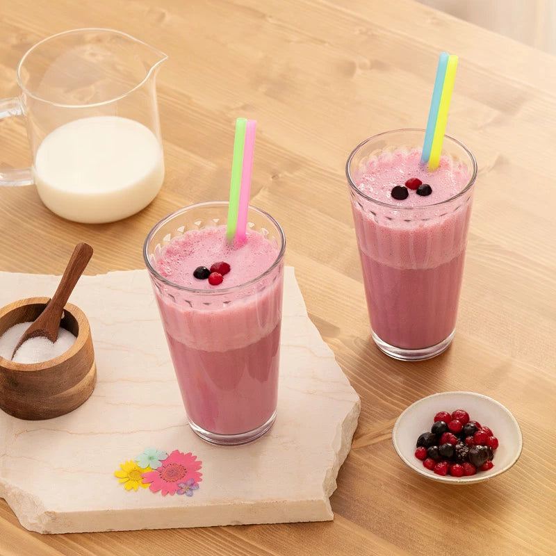 Pajita Extralarga Plástico PP Reutilizable 26 cm Multicolor (1920 uds)