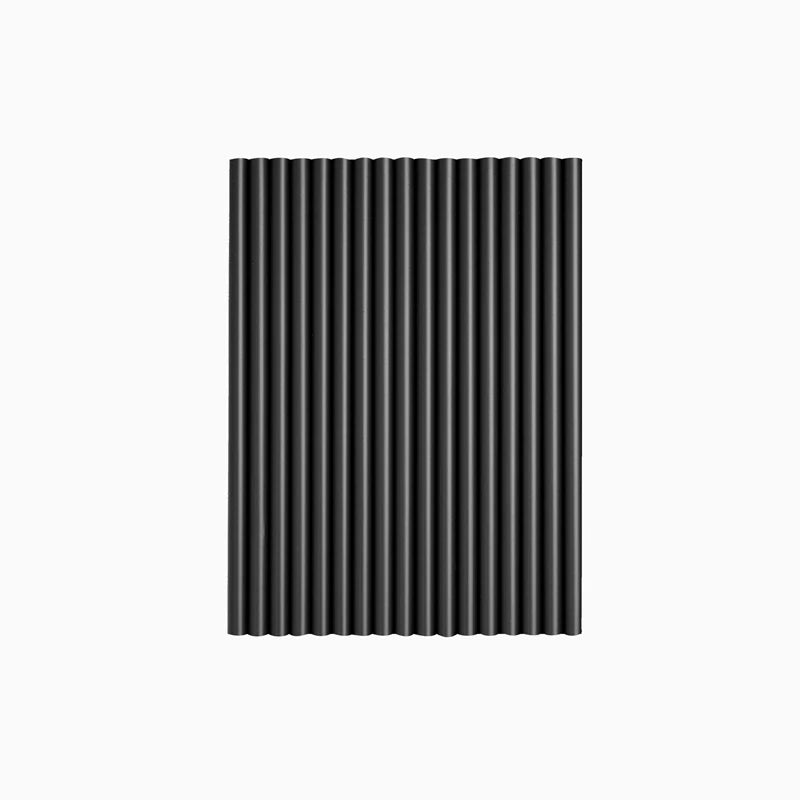 Pajita Mojito Plástico PP Reutilizable 15 cm Negro (250 uds)