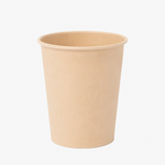 Vaso Cartón + PE 250 cc Kraft Take Away (15 uds)