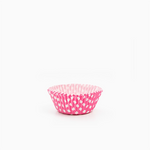 Molde Bombón Redondo Papel Vichy Ø 2.2 x 2 cm Rosa (90 uds)