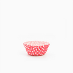 Molde Bombón Redondo Papel Vichy Ø 2.2 x 2 cm Rojo (90 uds)