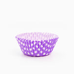 Molde Magdalena Redondo Papel Vichy Ø 5.2 x 3 cm Lavanda (50 uds)