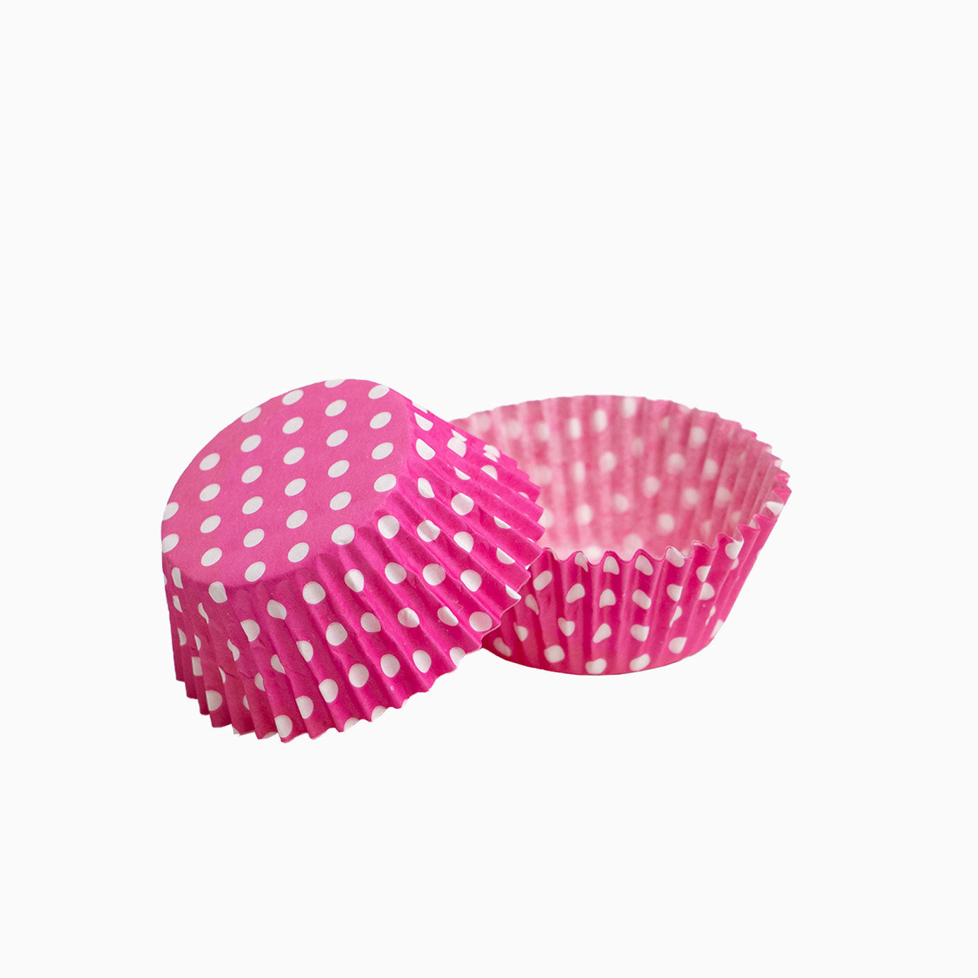 Molde Magdalena Redondo Ø4,4 x 2,8 cm Rosa con Lunares Estilo 2