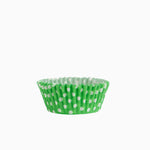 Molde Magdalena Redondo Papel Lunares Ø 4.4 x 2.8 cm Verde (60 uds)