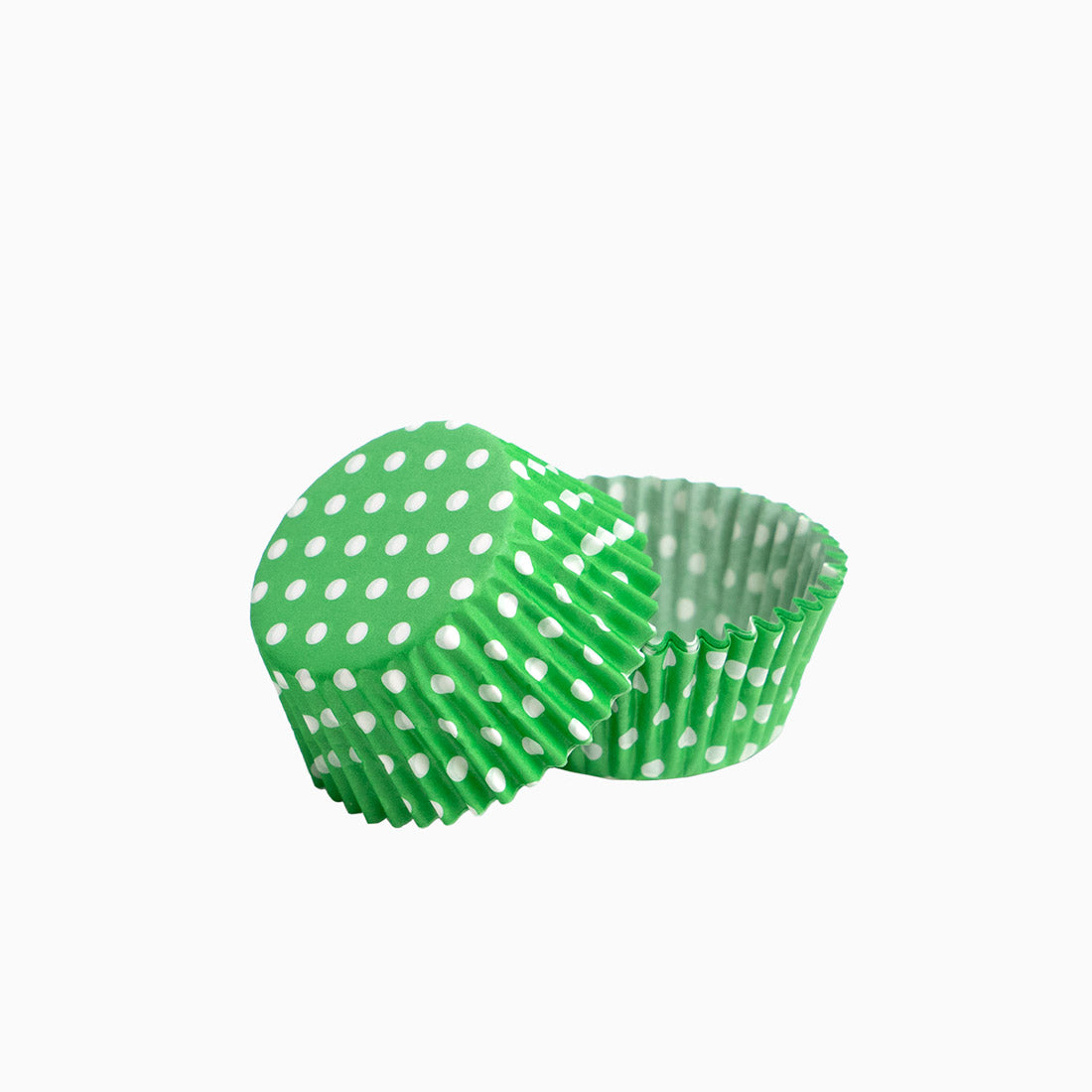 Molde Magdalena Redondo Ø4,4 x 2,8 cm Verde con Lunares Estilo 2