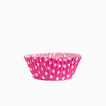 Molde Magdalena Redondo Papel Lunares Ø 5.2 x 3 cm Rosa (50 uds)