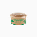 Ensaladera Cartón Decorada 1000 cc con Tapa - Take Away (96 uds)