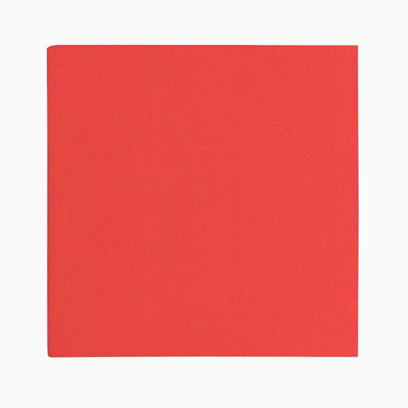 Servilleta Papel Punta Punta 40 x 40 cm Rojo (1200 uds)