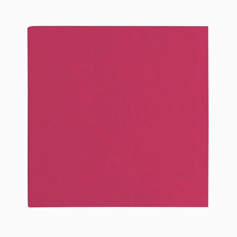 Servilleta Papel Punta Punta 40 x 40 cm Burdeos (1200 uds)