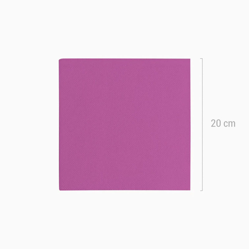 Servilleta Punta Punta 40 x 40 cm Morado