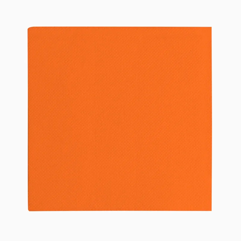 Servilleta Papel Punta Punta 40 x 40 cm Naranja (1200 uds)