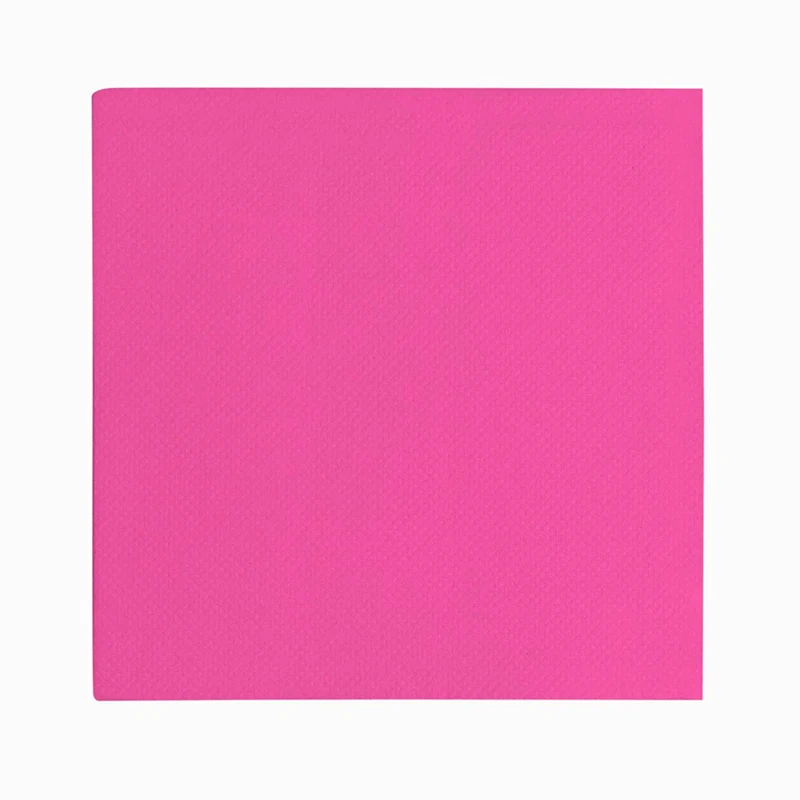 Servilleta Papel Punta Punta 40 x 40 cm Fucsia (50 uds)