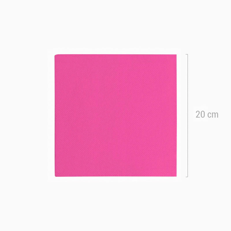Servilleta Punta Punta 40 x 40 cm Rosa