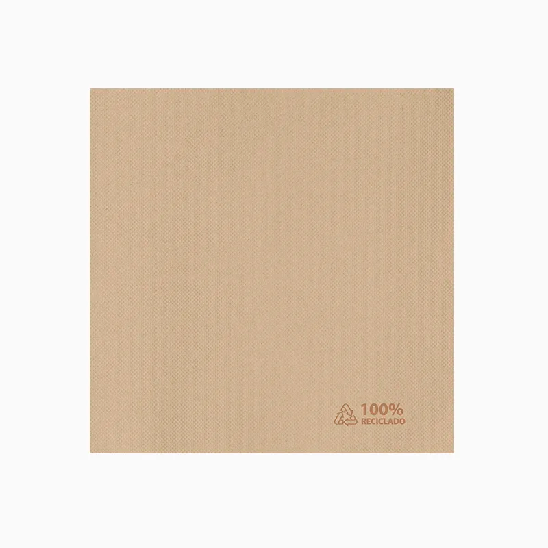 Servilleta Papel Punta Punta 40 x 40 cm Kraft Nature (1200 uds)