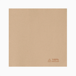 Servilleta Papel Punta Punta 40 x 40 cm Kraft Nature (50 uds)