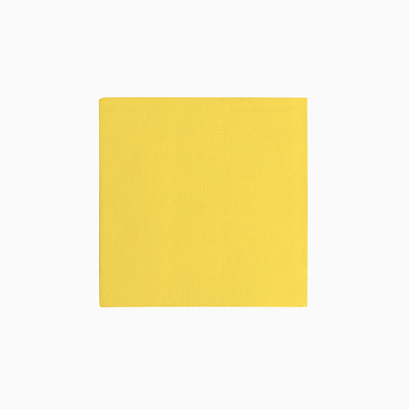 Servilleta Postre Papel Punta Punta 25 x 25 cm Amarillo 50 uds