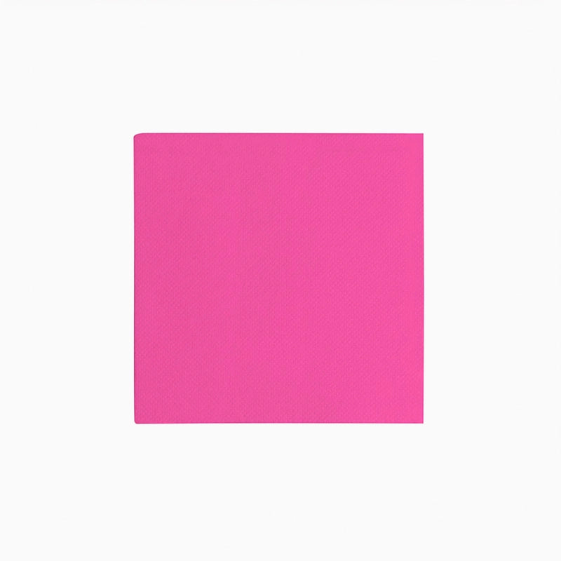 Servilleta Postre Papel Punta Punta 25 x 25 cm Fucsia (50 uds)