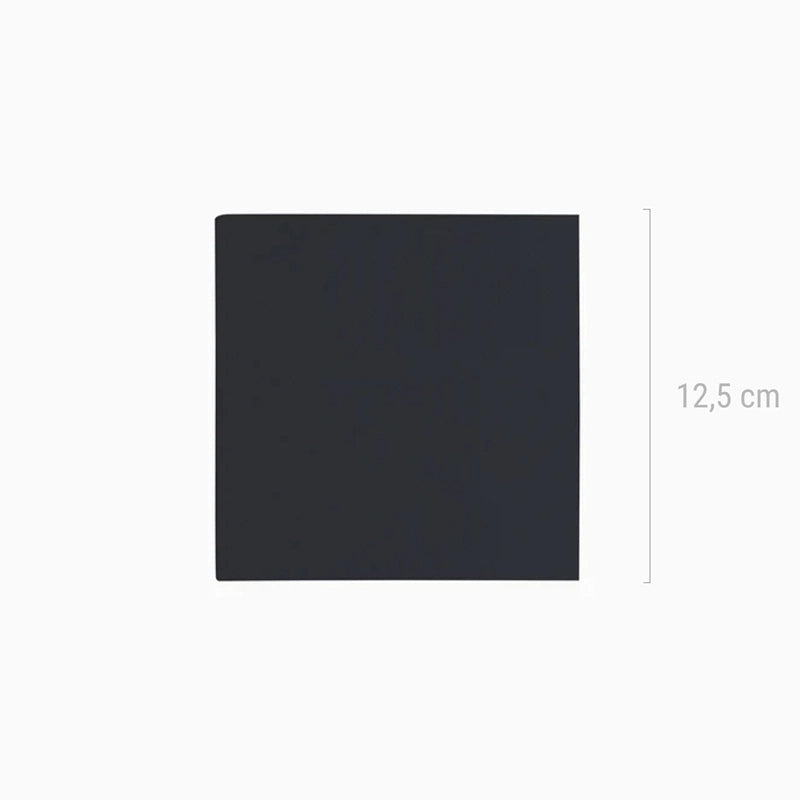 Servilleta Postre Papel Punta Punta 25 x 25 cm Negro 50 uds