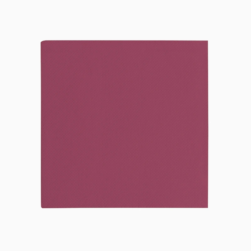 Servilleta Punta Punta 40 x 40 cm Granate 1000 Uds