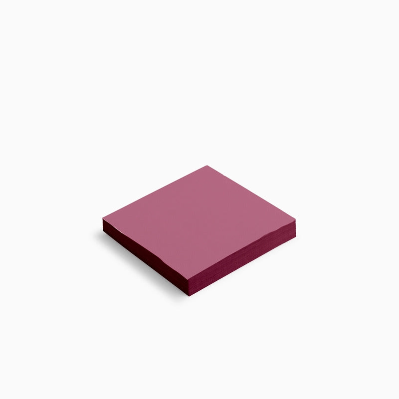 Servilleta Postre Papel Punta Punta 25 x 25 cm Granate (50 uds)