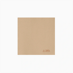 Servilleta Postre Papel Punta Punta 25 x 25 cm Kraft (50 uds)