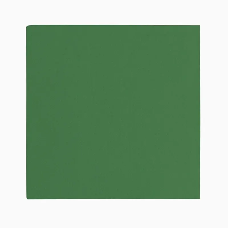 Servilleta Papel Punta Punta 40 x 40 cm Verde Oscuro (1200 uds)
