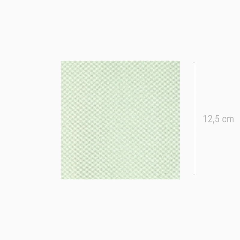 Servilleta Postre Papel Punta Punta 25 x 25 cm Eucalipto (50 uds)