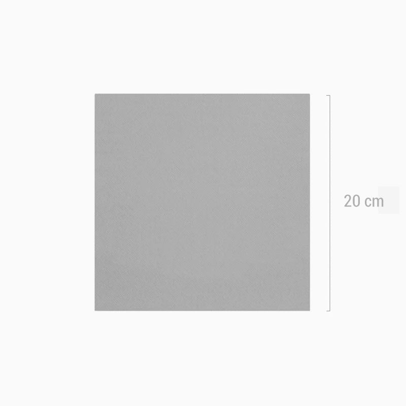Servilleta Punta Punta 40 x 40 cm Gris