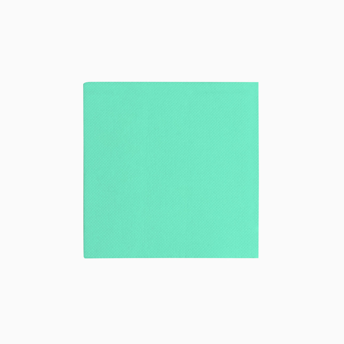 Servilleta Papel Postre Punta Punta 25 x 25 cm Verde Menta (50 uds)