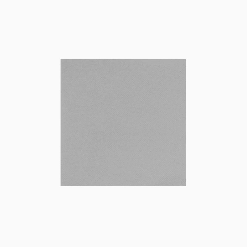 Servilleta Postre Papel Punta Punta 25 x 25 cm Gris 50 uds