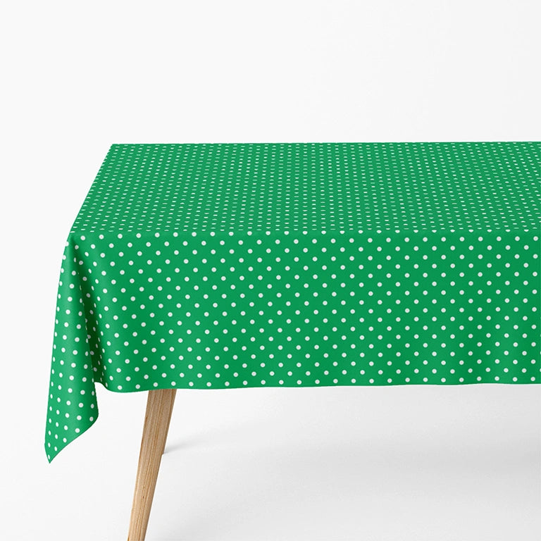 Rollo Mantel Papel Lunares 1.20 x 5 m Verde (1 ud)