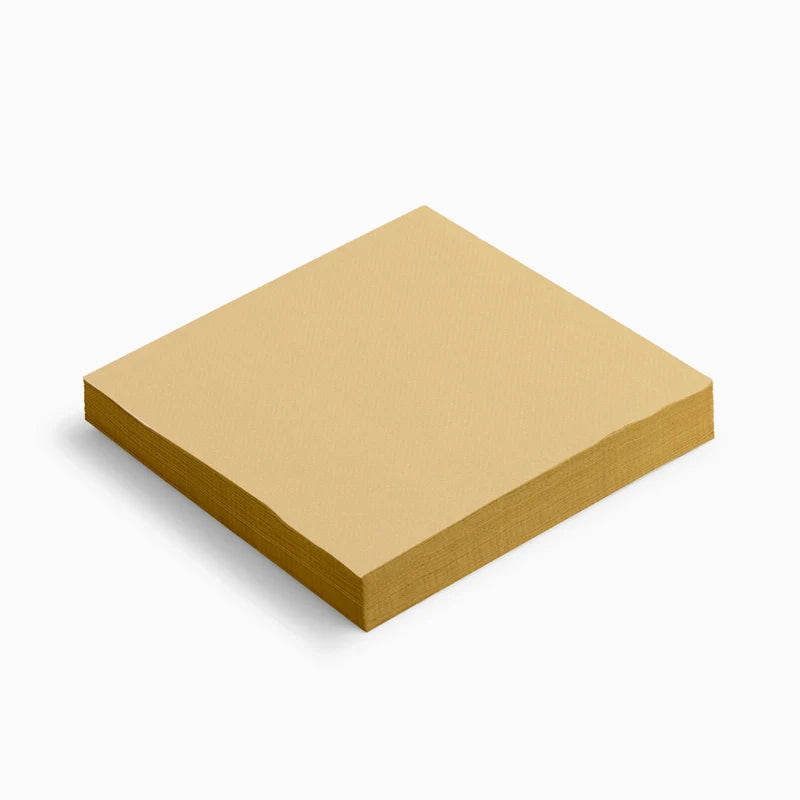 Servilleta Papel Punta Punta Metalizada 40 x 40 cm Oro (30 uds)