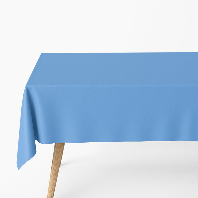 Mantel Papel Plegado Impermeable 1.20 x 1.80 m Azul Pastel (108 uds)