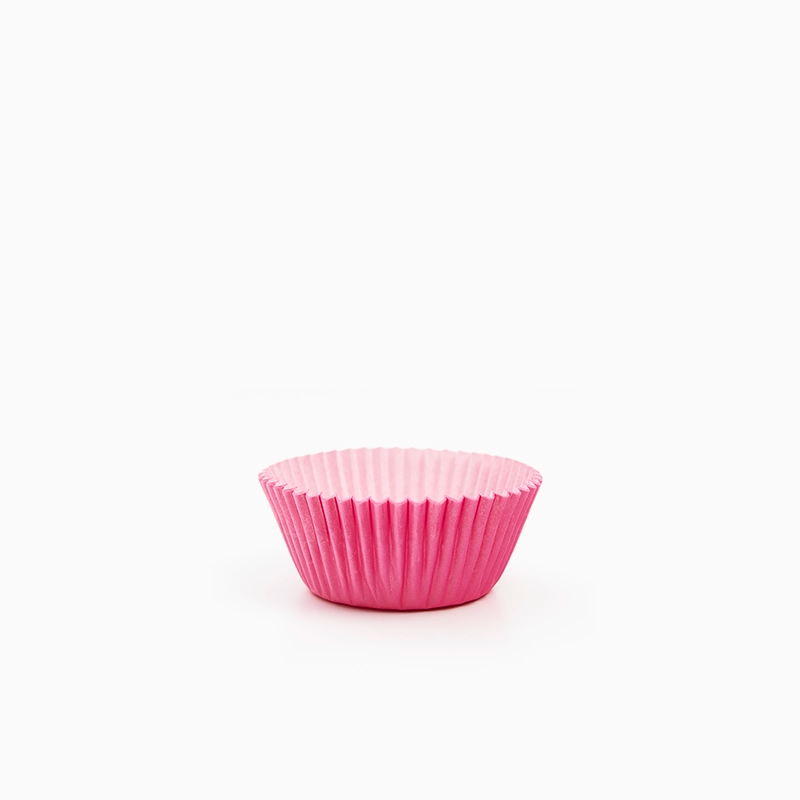 Molde Bombón Redondo Papel Ø 2.2 x 2 cm Rosa (90 uds)