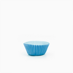Molde Bombón Redondo Papel Ø 2.2 x 2 cm Azul (90 uds)
