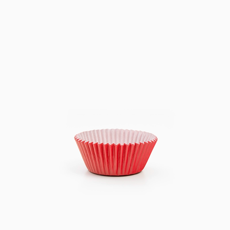 Molde Bombón Redondo Papel Ø 2.2 x 2 cm Coral (90 uds)