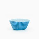Molde Magdalena Redondo Papel Ø 4.4 x 2.8 cm Azul (60 uds)