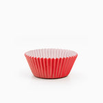 Molde Magdalena Redondo Papel Ø 4.4 x 2.8 cm Rojo (60 uds)