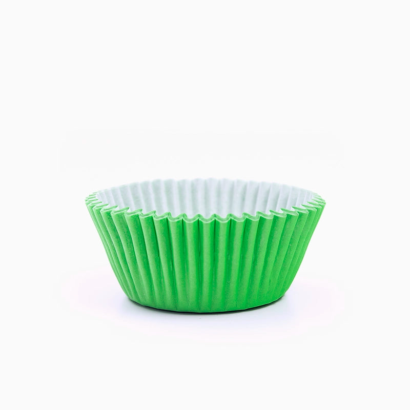 Molde Magdalena Redondo Papel Ø 5.2 x 3 cm Verde (50 uds)
