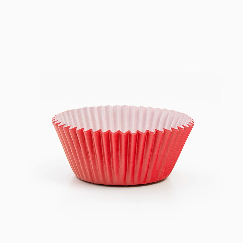 Molde Magdalena Redondo Papel Ø 5.2 x 3 cm Rojo (50 uds)