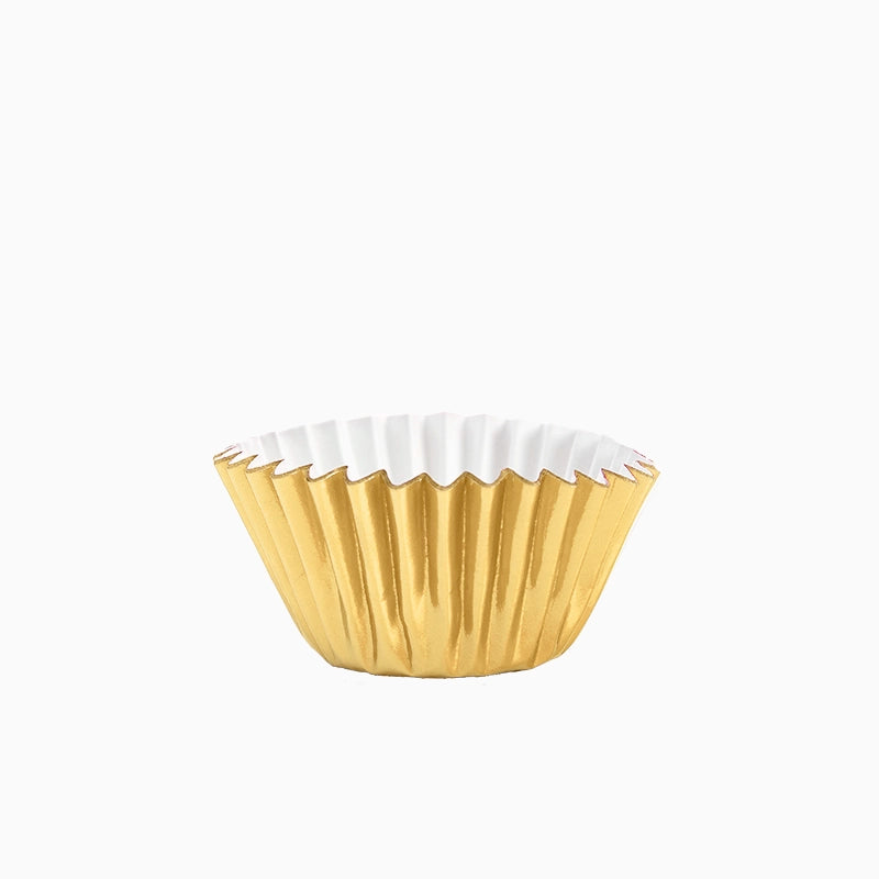 Molde Magdalena Redondo Papel Metalizado Ø 4.4 x 2.8 cm Oro (30 uds)